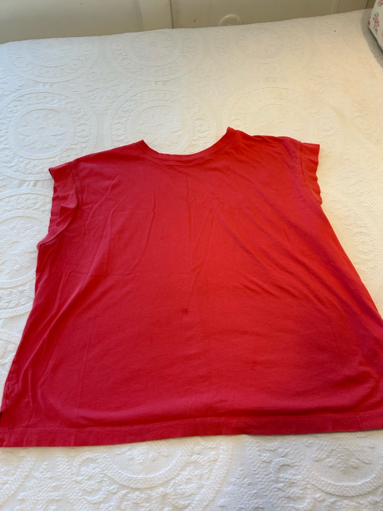 Classic Red Women's Sleeveless Tee